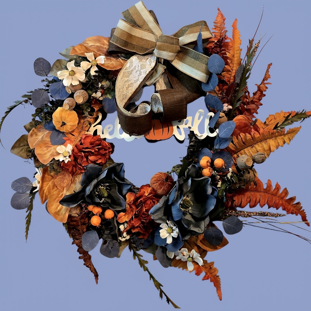 Hello Fall wreath - Picture 2 of 8